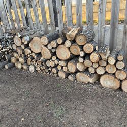 One Rick of unsplit wood for $75