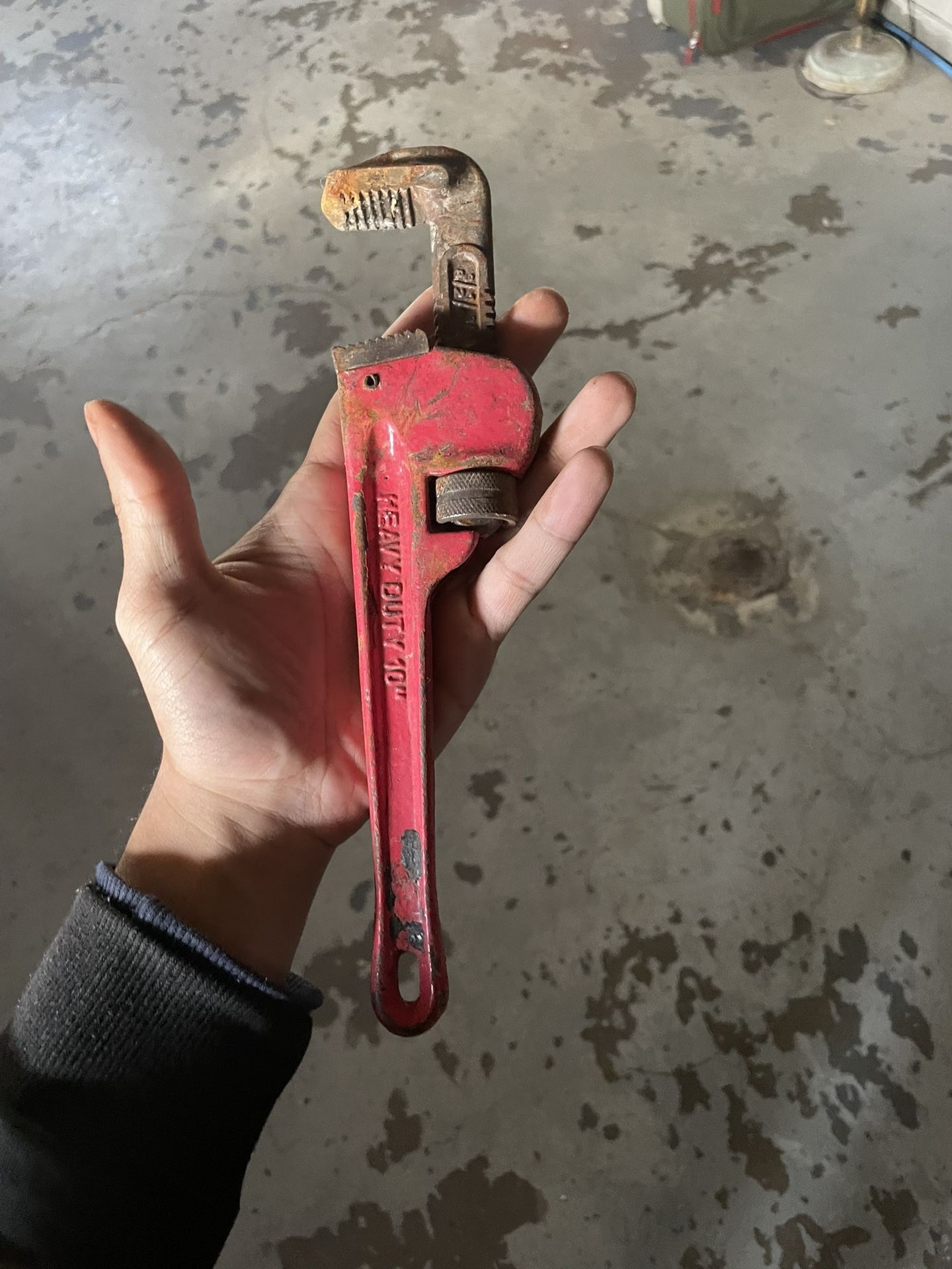 Heavy Duty Straight Pipe Wrench