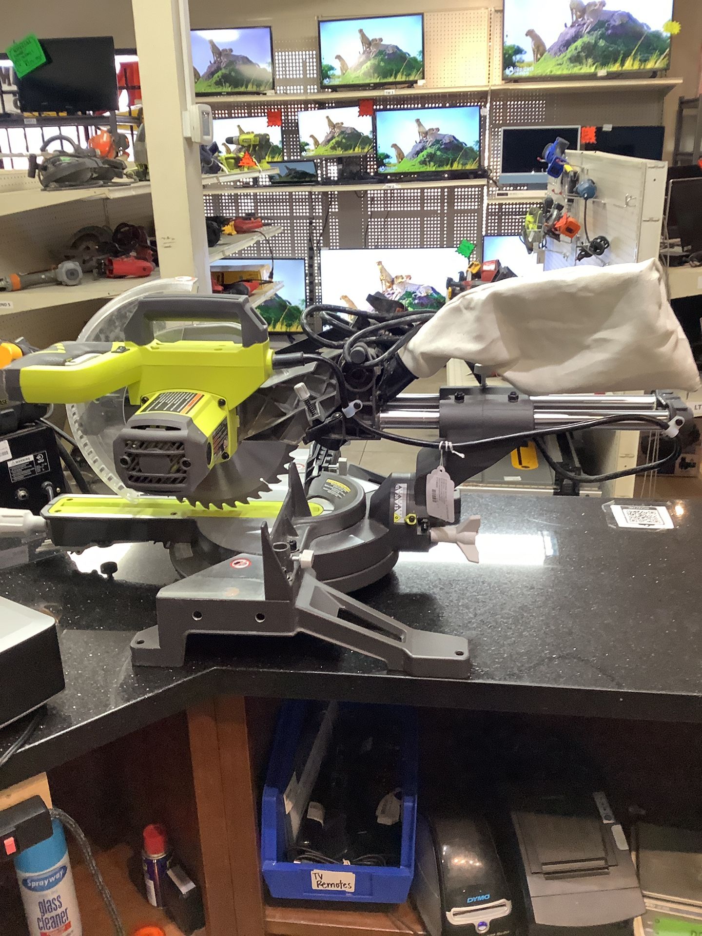 Ryobi TSS103 Miter Saw - Green/Black Pickup Only 110688-1 JAR