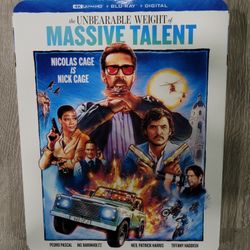 The Unbearable Weight Of Massive Talent 4k & Blu-Ray 