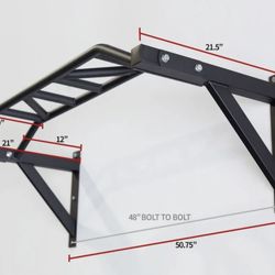 REP Fitness - Multi Grip Pull Up Bar (wall mount)