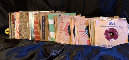 Vintage 45 RPM Vinyl Records
