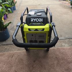Get Ready For  Emergency  Ryobi  Converter Generator Like New 100%working