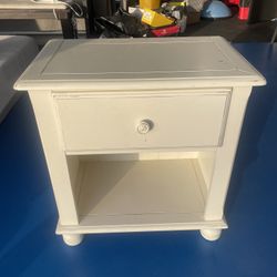 Pottery Barn bedside Table 