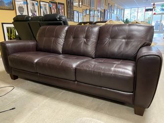 MACY’S Chocolate 3-Seat Sofa