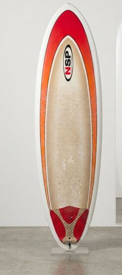 NSP 6’8” Epoxy Surfboard with Fins & Leash