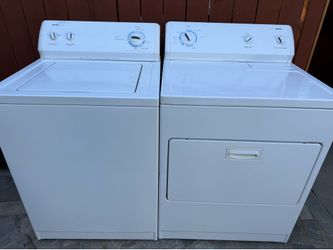 Washer and dryer set