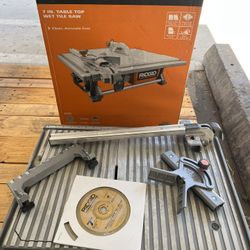 Rigid Table Saw Only / Used / Working✅