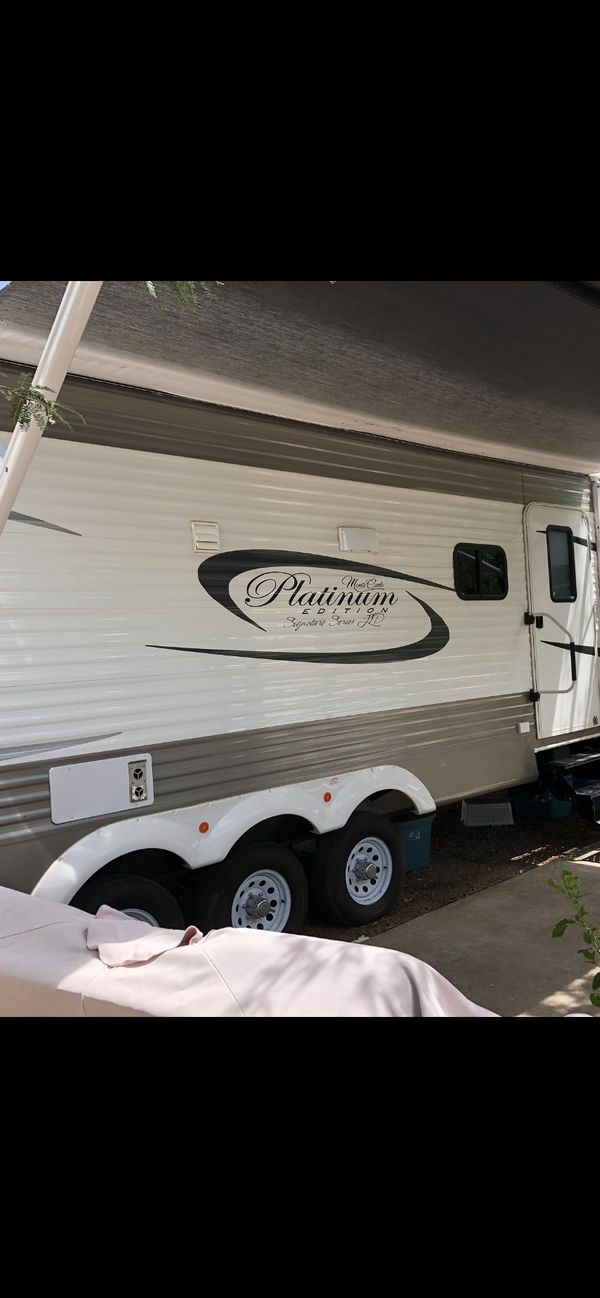 2019 2 bedroom Monte Carlo Platinum Travel Trailer for 
