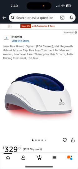 ihelmet Laser Hair Growth