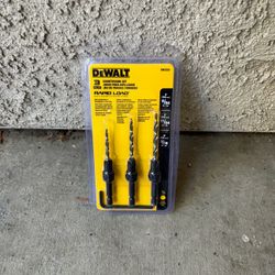 DEWALT 3-Piece Countersink drill bit Set