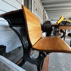Vintage Bench & Desk