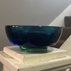 Vintage Glass Bowl / Ashtray 