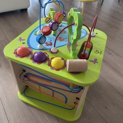 Hape Country Critters Wooden Activity Play Cube