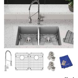 Elkay  Crosstown Sink & Faucet