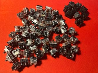 64x Gateron Brown Tactile Switches
