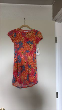 LuLaRoe Floral Print Short Sleeve Dress