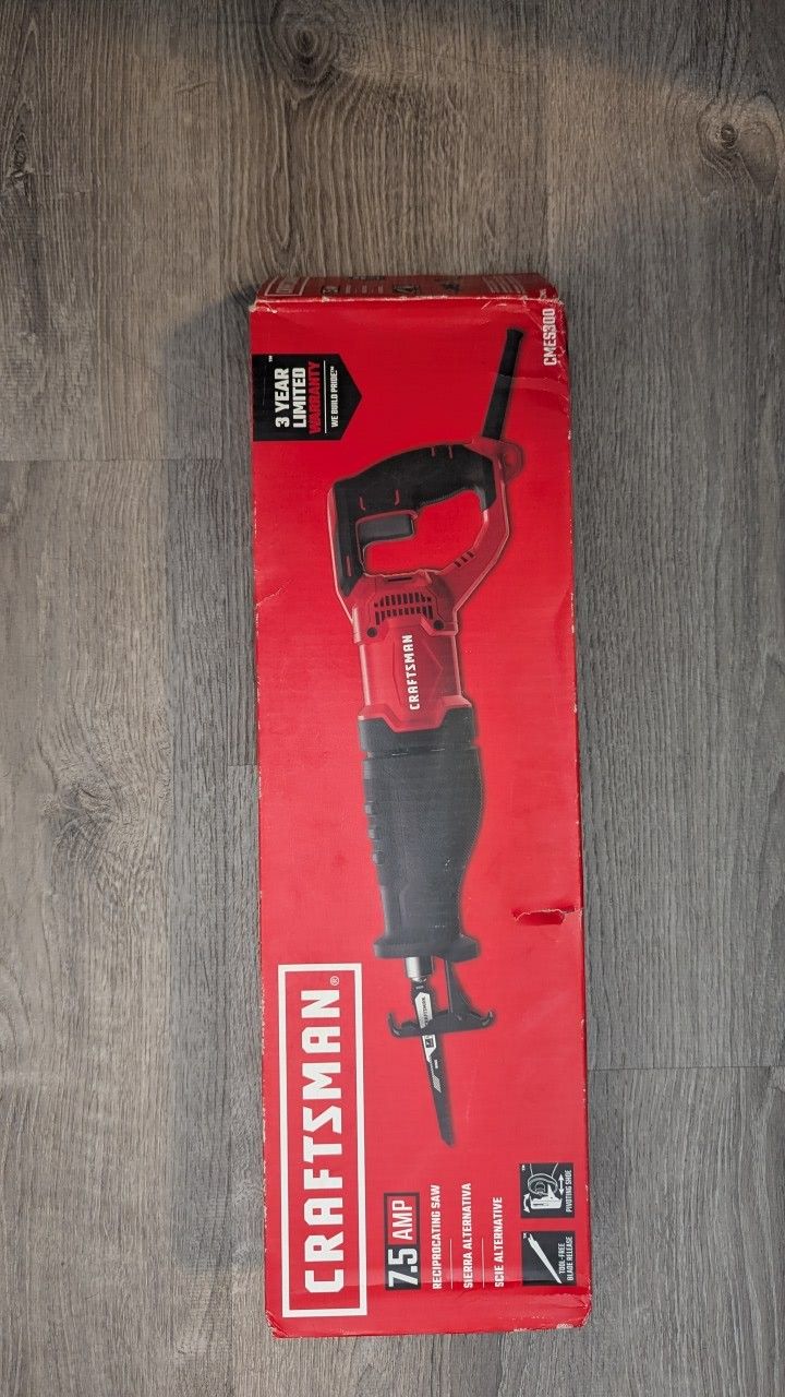 7.5 Amp Corded Reciprocating Saw