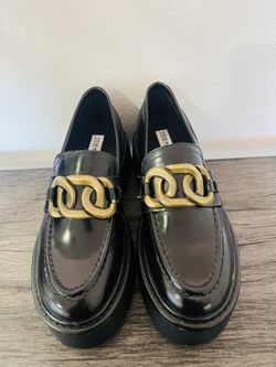 Steve madden leather loafers