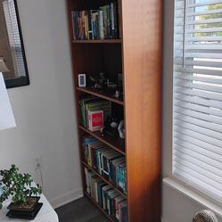 Teak book case