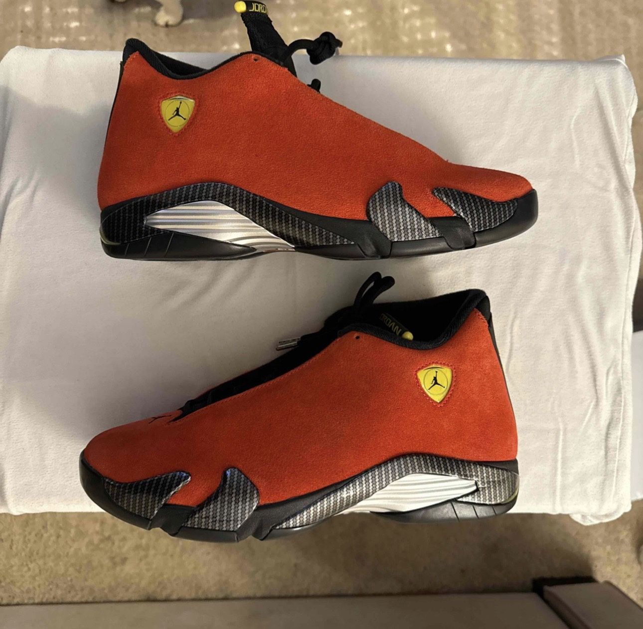 Jordan 14 Ferrari Size 10