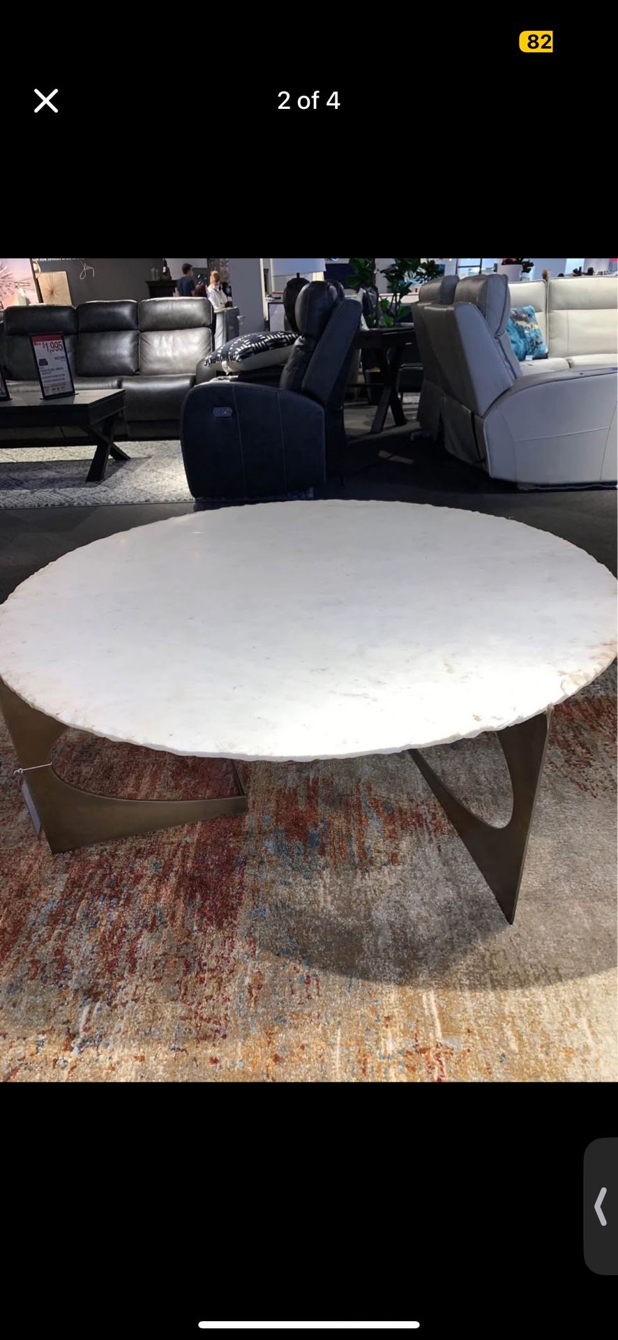 Marble Coffee/cocktail Table