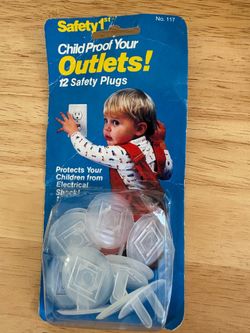26 ct. Safety electrical plugs