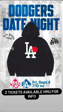 2 Dodger tickets