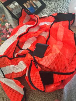 Orange safety vest