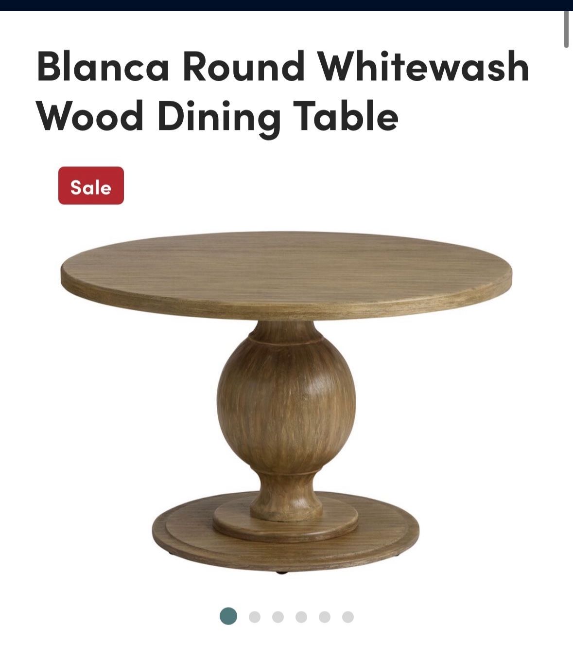 World Market Dinner Table