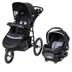 Baby Trend Jogger Stroller with Car Seat Expedition DLX Travel System 