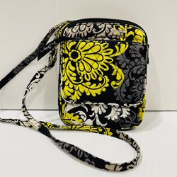 Vera Bradley Mini Hipster Crossbody Bag Baroque Pattern