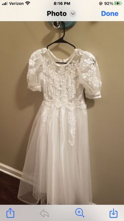 2 Beautiful Flower Girl/Jr Brides Maid Dresses Thumbnail
