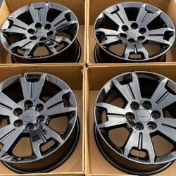 17” Chevy Colorado factory rims wheels gloss black new Chevrolet