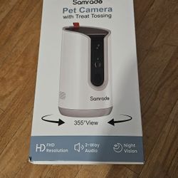 2K Pet Camera with Phone App - 360° View, 5G & 2.4G WiFi Two-Way Audio Dog Camera with Treat Dispenser Security Pet Camera for Dogs Remote Pet Monitor