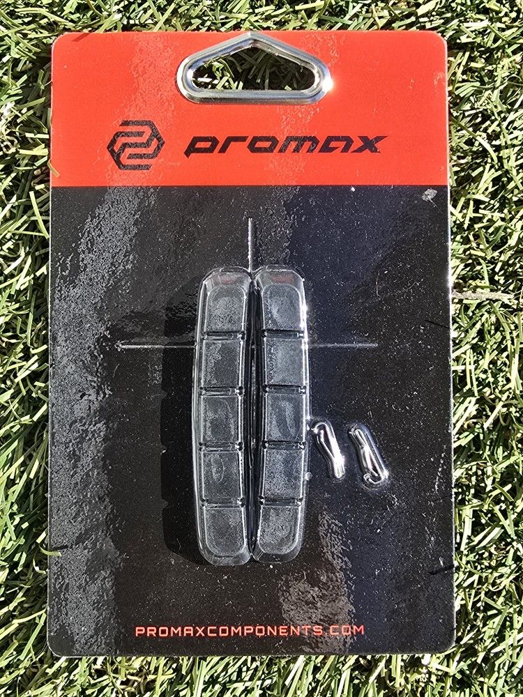 Promax B-1 Replacement Brake Pad Inserts - 70mm Black for Linear Pull Calipers