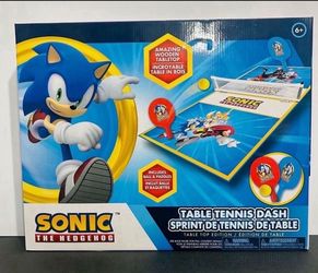 Sonic Hedgehog Table Top Tennis