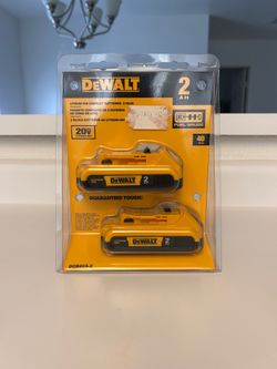 DEWALT 2 Pack Battery