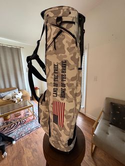 USA Camo Golf Stand Bag - "Land of the Free Home of the Brave" 🇺🇸⛳