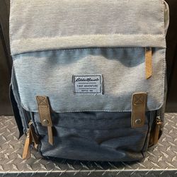 Eddie Bauer Cascade Back Pack  Bag - Black/Gray