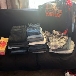 Jeans (boys) And T-shirts