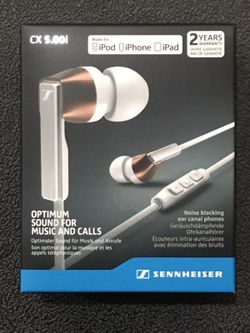 Sennheiser CX 5.00i Earphones with Integrated Mic for iOS