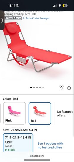 Beach folding chair