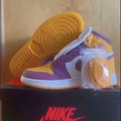 Nike Air Jordan 1 Retro High OG Brotherhood Size 6.5Y/8W Brand New