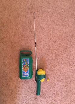 Zebco Kids Fishing Pole - Ollie Gator - and tackle box! for Sale in