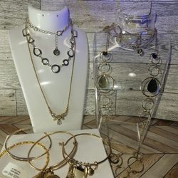 #1648, ALL SIGNED LOT. AVON, LIZ CLAIBORNE, STELLA & DOTS, ETC
