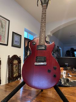2013 Gibson Les Paul Jr. Made In USA All Factory Original In New Condition With Hard Case & Stand