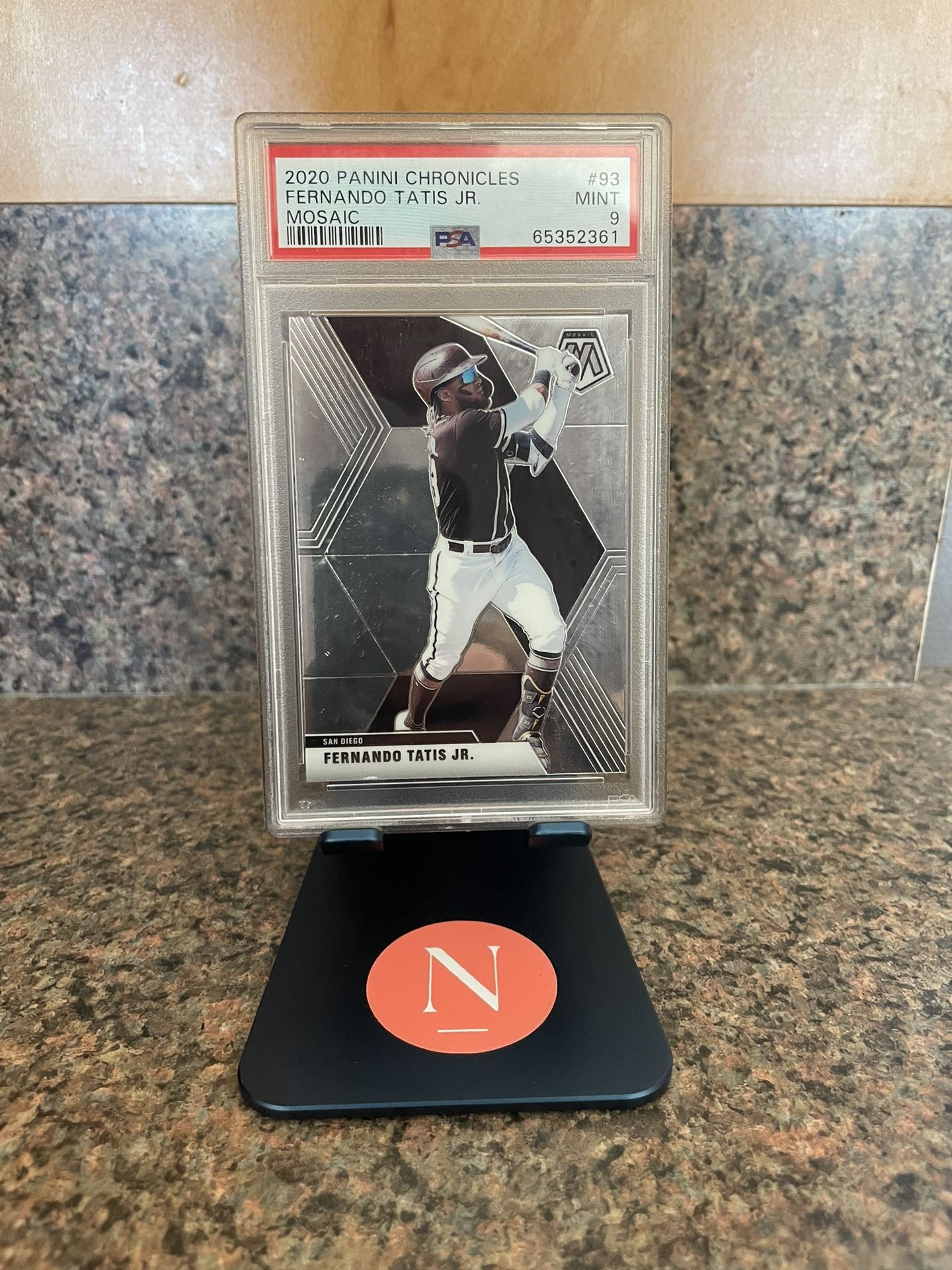 Fernando Tatis Jr PSA 9 Mosaic 