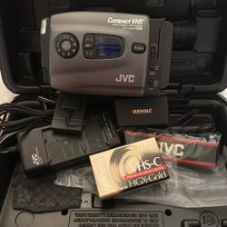 JVC Compact VHS Camcorder 