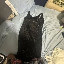 Black Sparkly Fashion nova dress size 3 X women’s